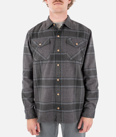 Breaker Flannel - Heather Grey