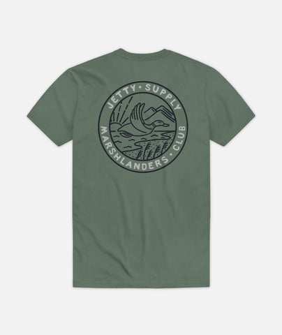 Marshlander Tee - Forest Green