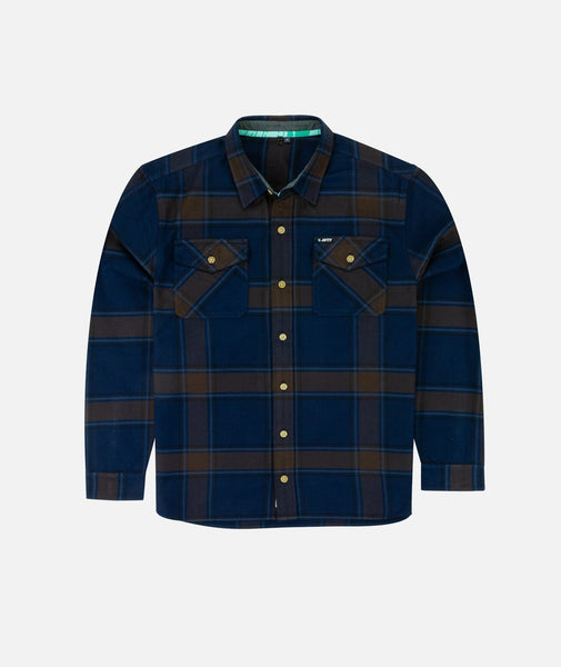 Ripple Flannel - Navy