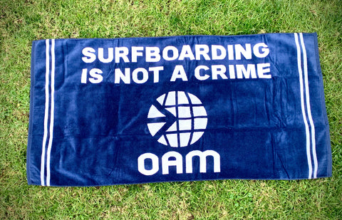 OAM BEACH TOWEL