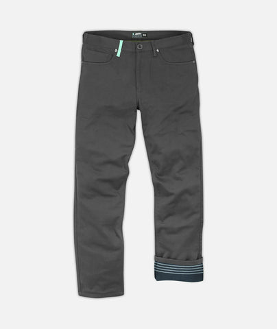 Mariner Flannel Lined Pant - Charcoal